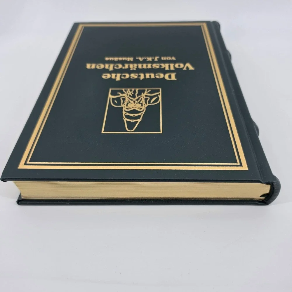 Deutsche Volksmärchen Musäus Archiv Verlag Leather Limited Edition German Book